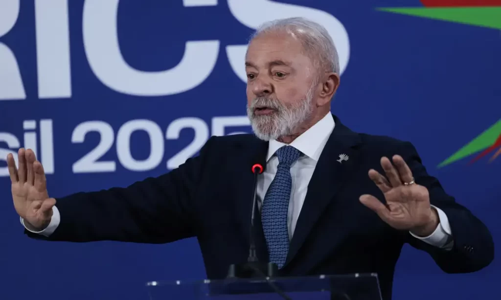 Lula diz que ameaça de taxação de Trump não preocupa nações do Brics